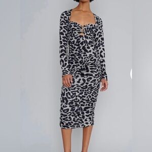 Le Superbe Blonde knit dress NWT